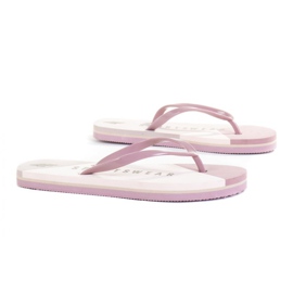 Chinelos 4F W H4L21-KLD006 rosa