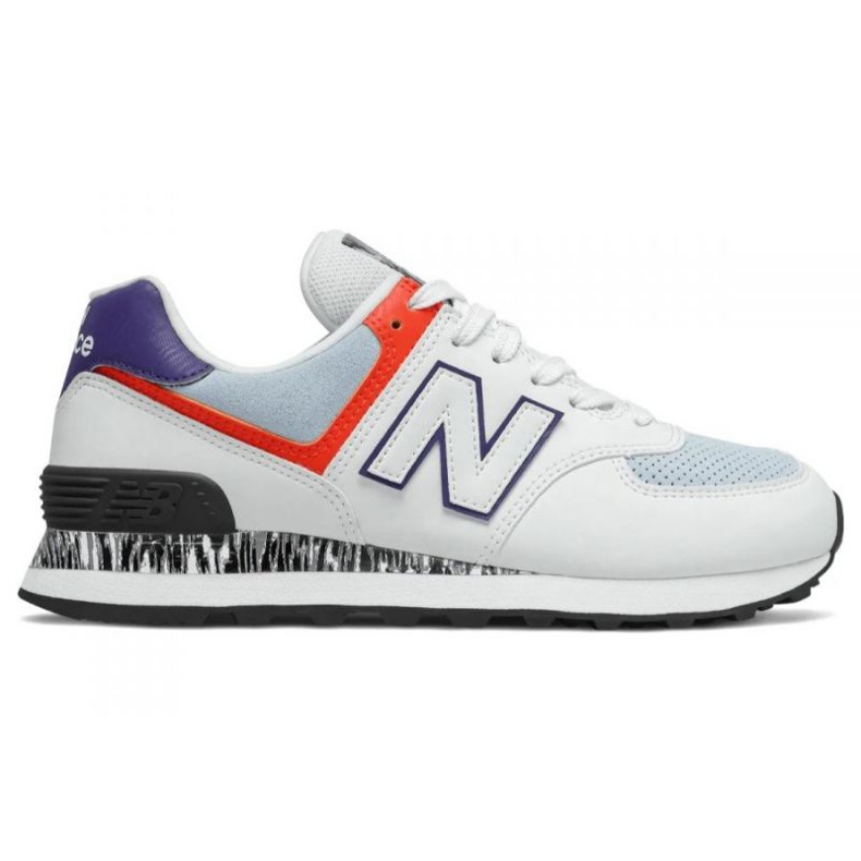 New Balance Novo saldo W WL574CS2 branco cinza multicolorido