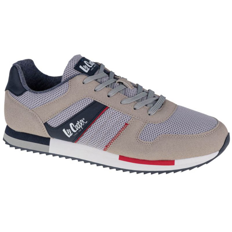 Sapatos Lee Cooper M LCW-21-29-0164M bege cinza