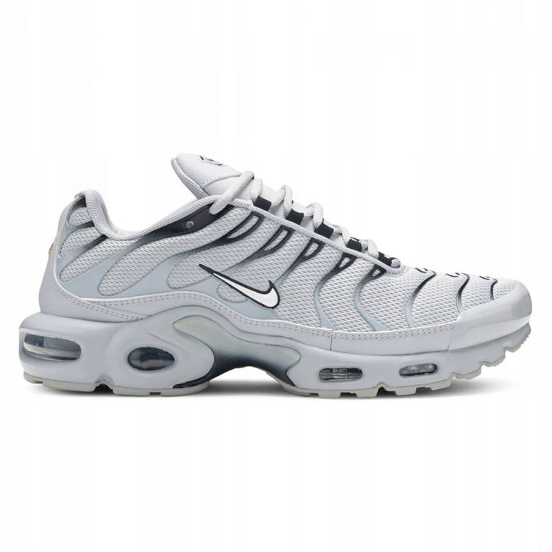 Sapato Nike Air Max Plus M 852630-021 branco preto cinza
