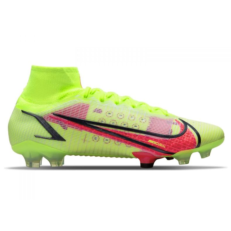 Chuteiras Nike Superfly 8 Elite Fg M CV0958-760 néon verde verde