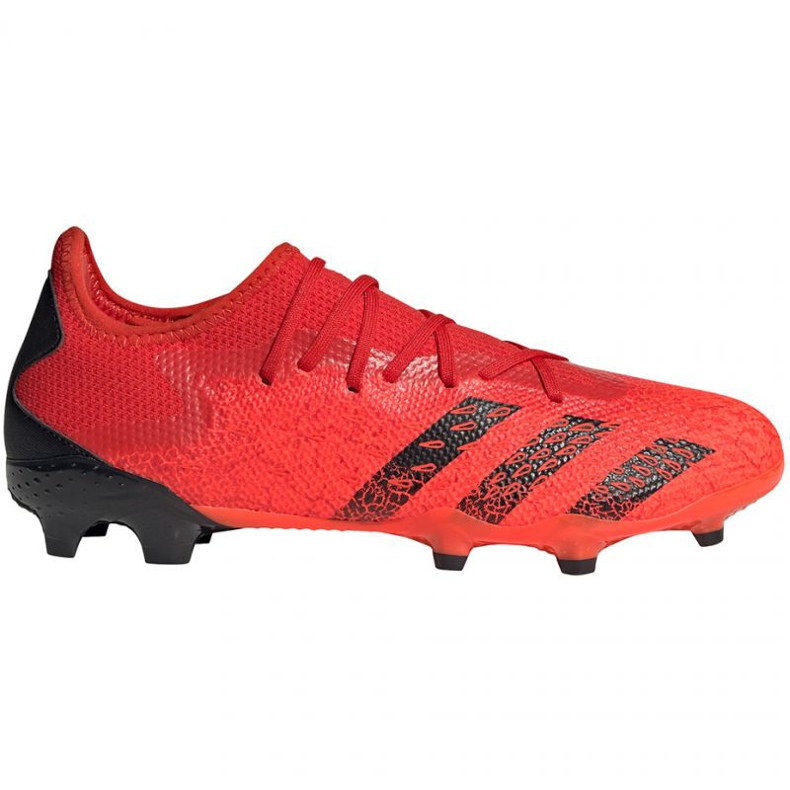 Chuteiras Adidas Predator Freak.3 L Fg M FY6289 multicolorido laranjas e tintos