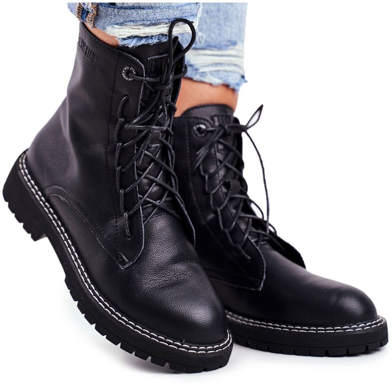 Botas femininas Big Star pretas GG274596 preto