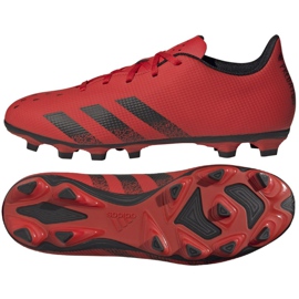 Chuteiras Adidas Predator Freak.4 Fg M FY6319 vermelho vermelho