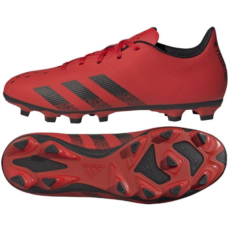 Chuteiras Adidas Predator Freak.4 Fg M FY6319 vermelho vermelho