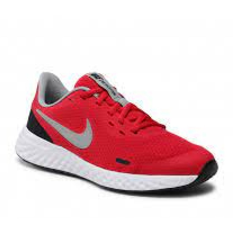 Sapato Nike Revolution 5 (GS) Jr BQ5671-603 preto vermelho