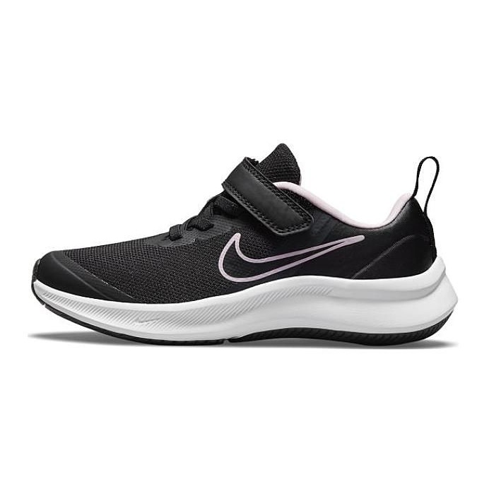 Sapato Nike Star Runner 3 (GS) Jr DA2776-002 preto rosa Sapato Nike Star Runner 3 (GS) Jr DA2776-002 preto rosa