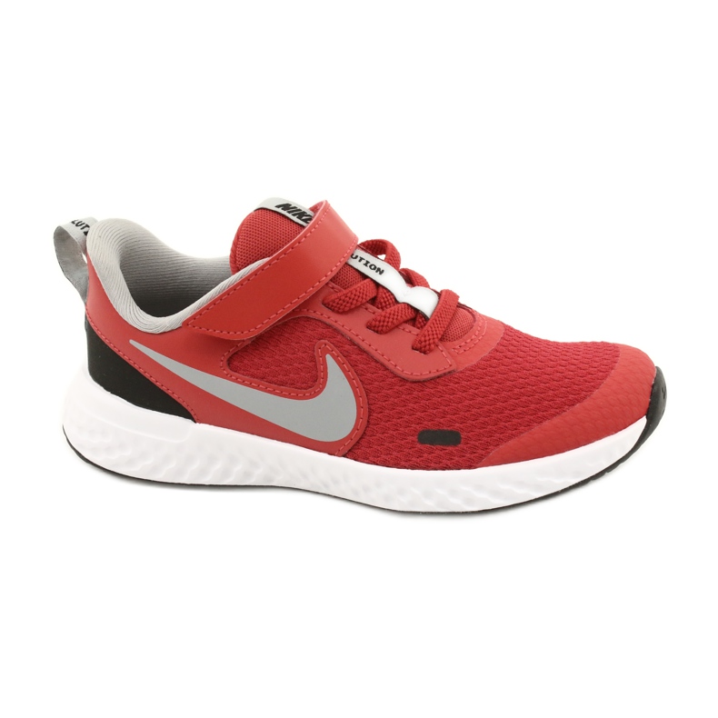 Sapato Nike Revolution 5 (PSV) Jr BQ5672-603 preto vermelho