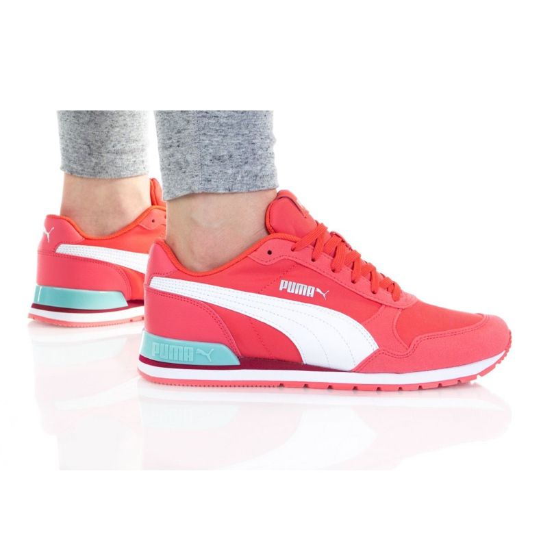 Sapatos Puma St Runner V2 Nl Jr 365293 36 branco rosa