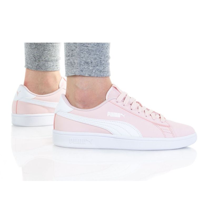 Sapatos Puma Smash V2 Buck Jr 365182 35 preto rosa