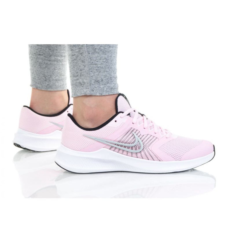 Tênis Nike Downshifter 11 (GS) Jr CZ3949-605 branco azul