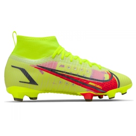 Chuteiras Nike Superfly 8 Pro Fg Jr CV0804-760 verde verde Chuteiras Nike Superfly 8 Pro Fg Jr CV0804-760 verde verde