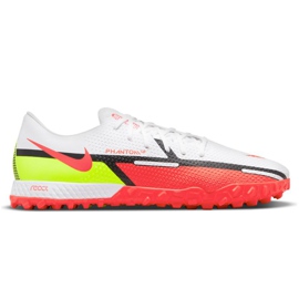 Chuteira Nike React Phantom GT2 Pro Tf M DC0768-167 multicolorido branco