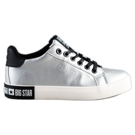 Tênis feminino Big Star II274034 prata Tênis feminino Big Star II274034 prata