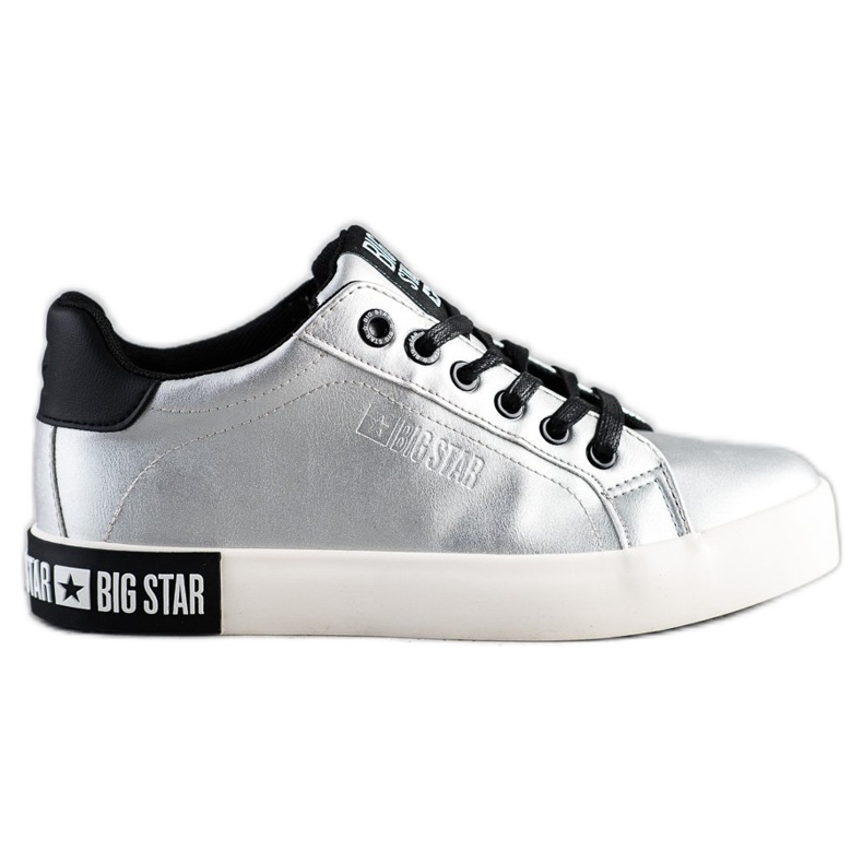 Tênis feminino Big Star II274034 prata
