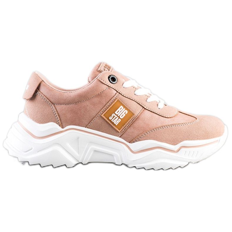 Tênis feminino Big Star GG274210 rosa