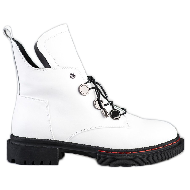 ARTIKER Trabalhadores Confortáveis ​​de Couro Branco