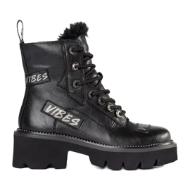 ARTIKER Botas de couro Vibes preto