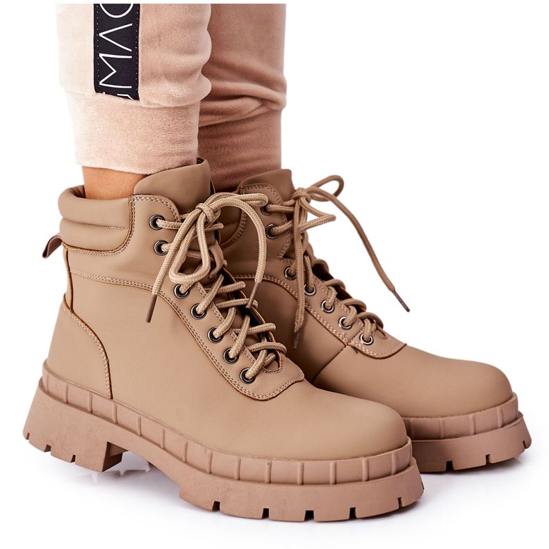 Big Star Botas Timberki Traperki Khaki Mustgrow cáqui