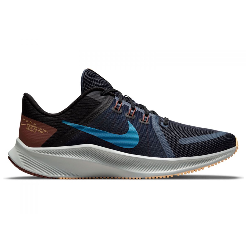 Tênis de corrida Nike Quest 4 M DA1105-400 azul marinho