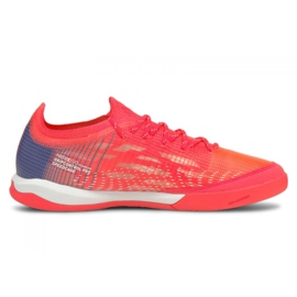 Chuteiras Puma Ultra 1.3 Pro Court M 106517-01 multicolorido vermelho