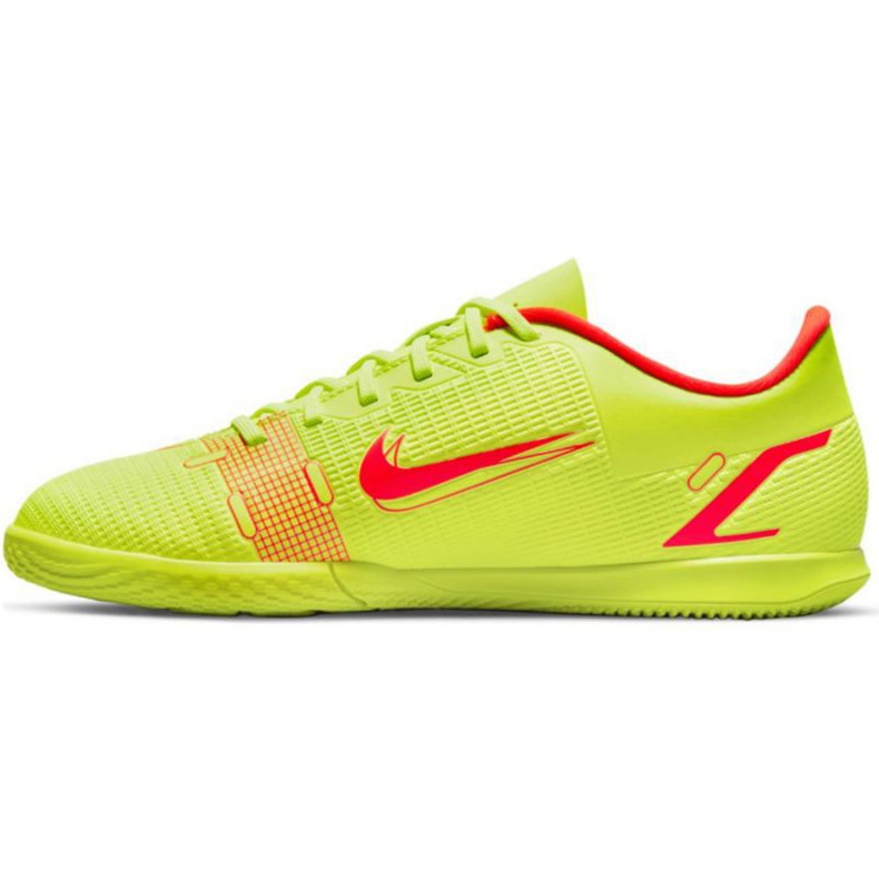 Chuteiras Nike Mercurial Vapor 14 Club Ic Jr CV0826 760 amarelo verde
