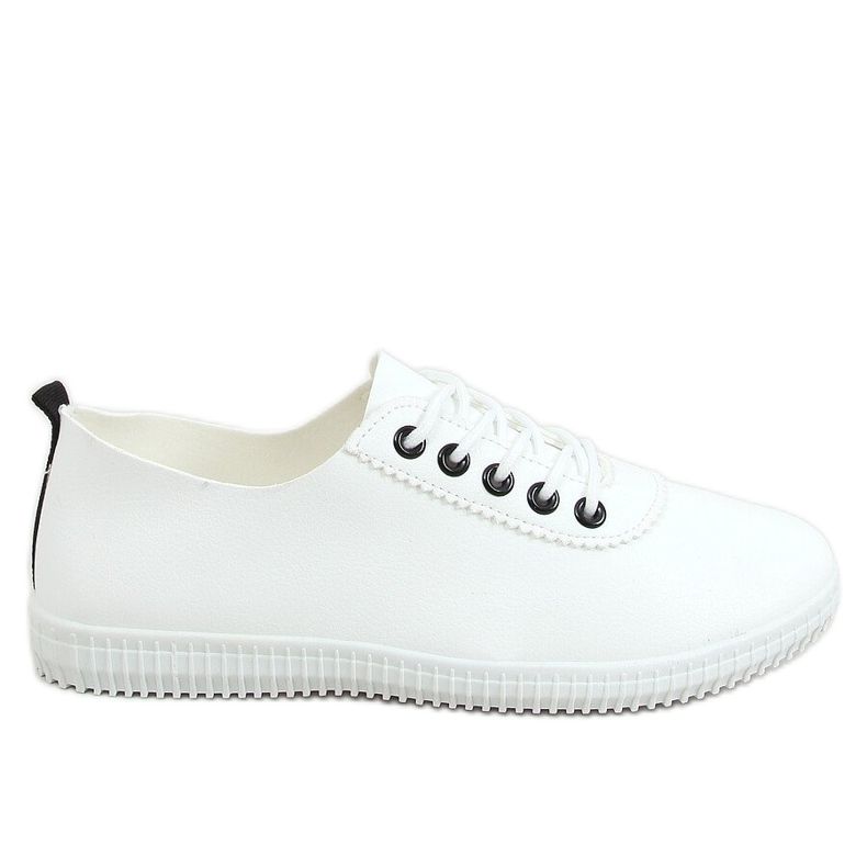 Tênis feminino preto e branco JF-873 BRANCO / PRETO