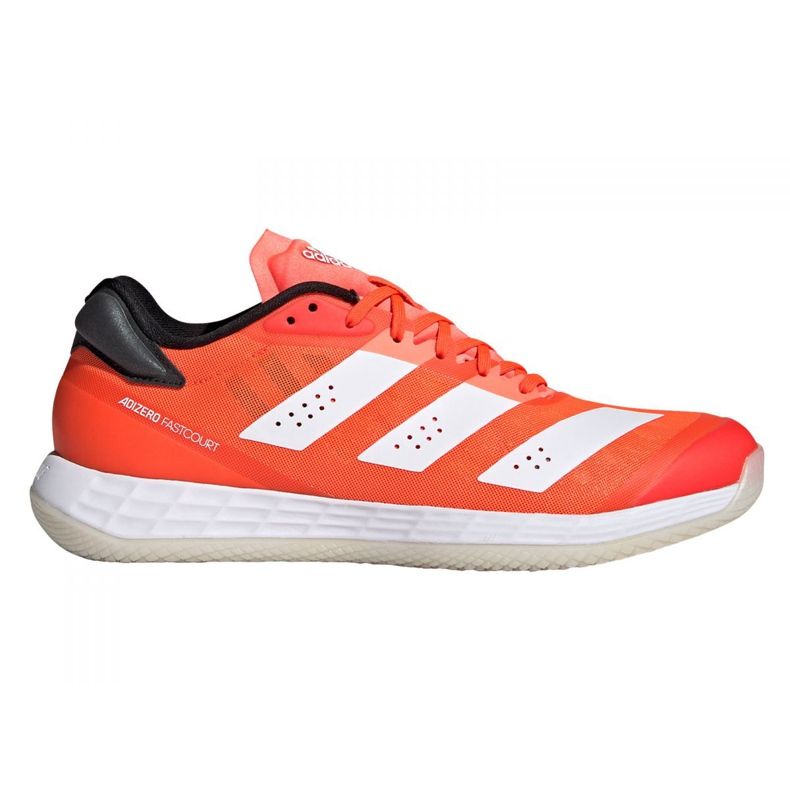 Sapatos de interior adidas Adizero FastCourt 2.0 M FZ4668 multicolorido laranja