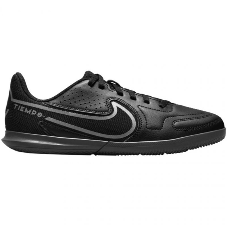 Chuteiras Nike Tiempo Legend 9 Club Jr Ic DA1332 004 preto preto