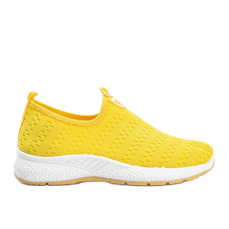 Tênis esportivos deslizantes Yellow Marathon amarelo