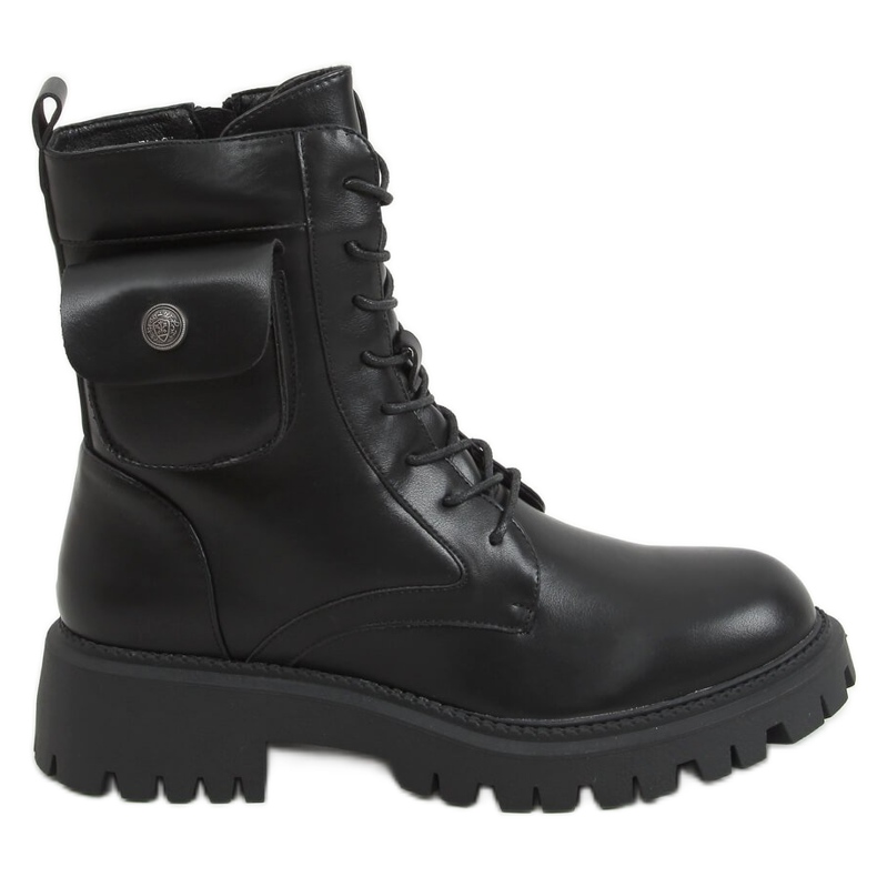 Trabalhadores negros com bolso JJ06P Preto