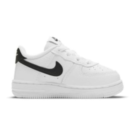 Nike Force 1 Inf Jr CZ1691-100 branco preto Nike Force 1 Inf Jr CZ1691-100 branco preto
