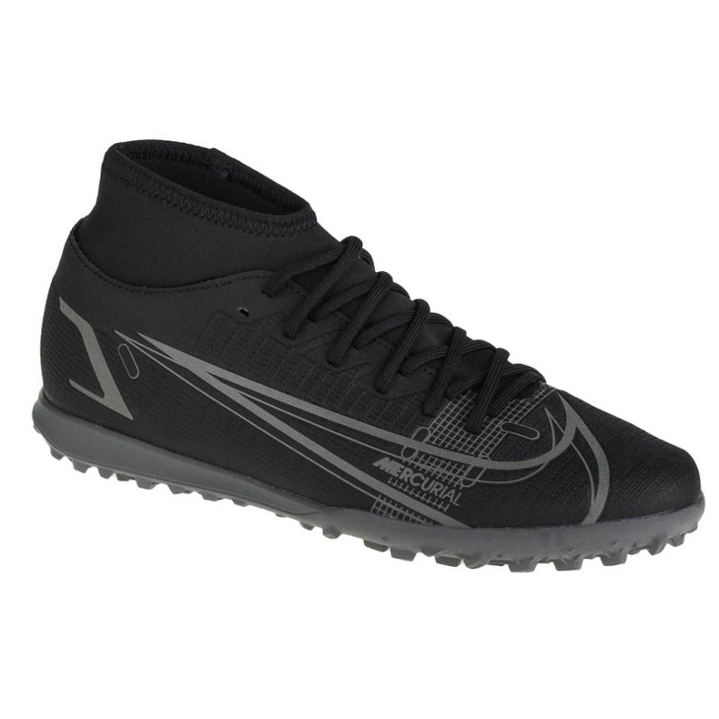 Sapato Nike Mercurial Superfly 8 Club Tf M CV0955-004 preto preto