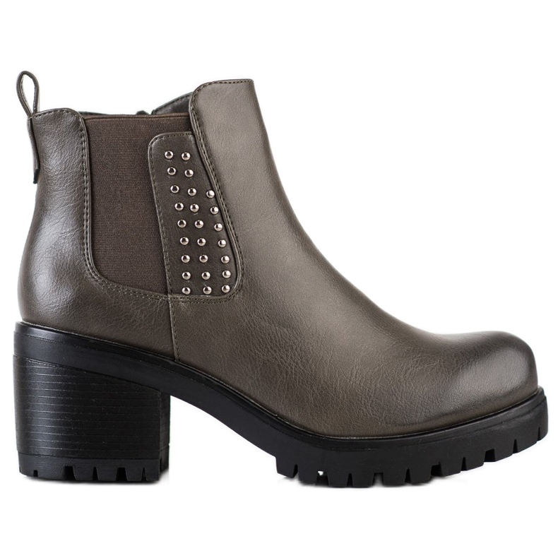 J. Star Botas quentes no poste verde
