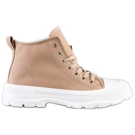 Goodin Tênis marrom alto