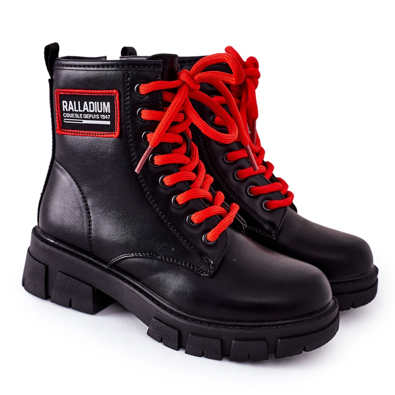 S.Barski Botas Quentes Infantis Fincastle Preto