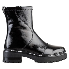 Filippo Botas altas na plataforma preto Filippo Botas altas na plataforma preto