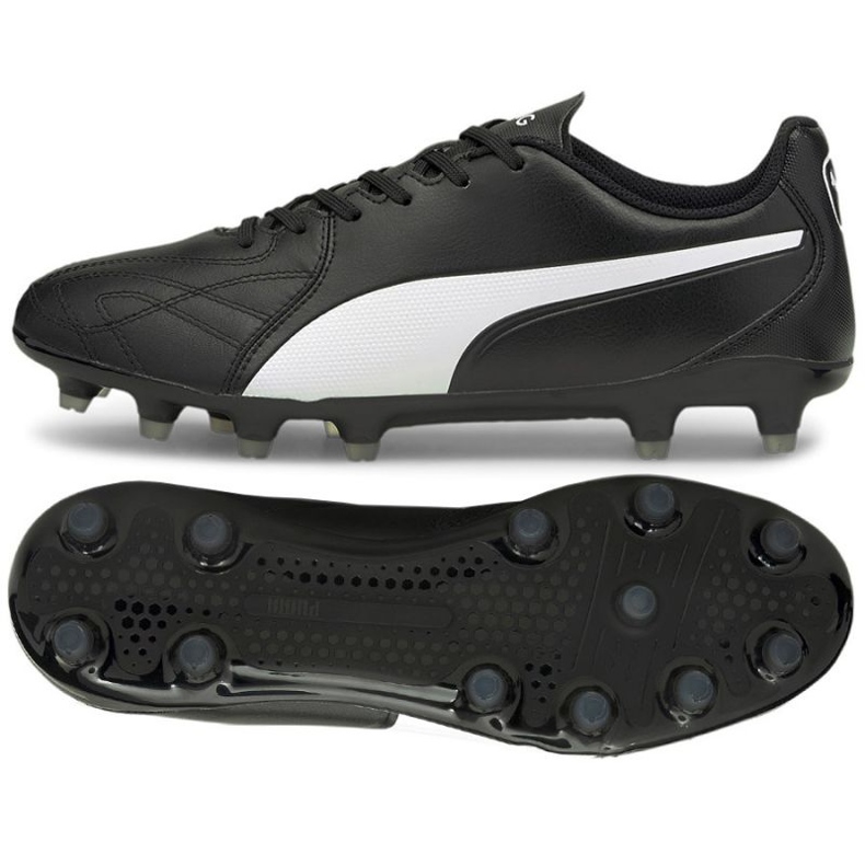 Chuteira Puma King Hero 21 Fg M 106554 01 preto preto