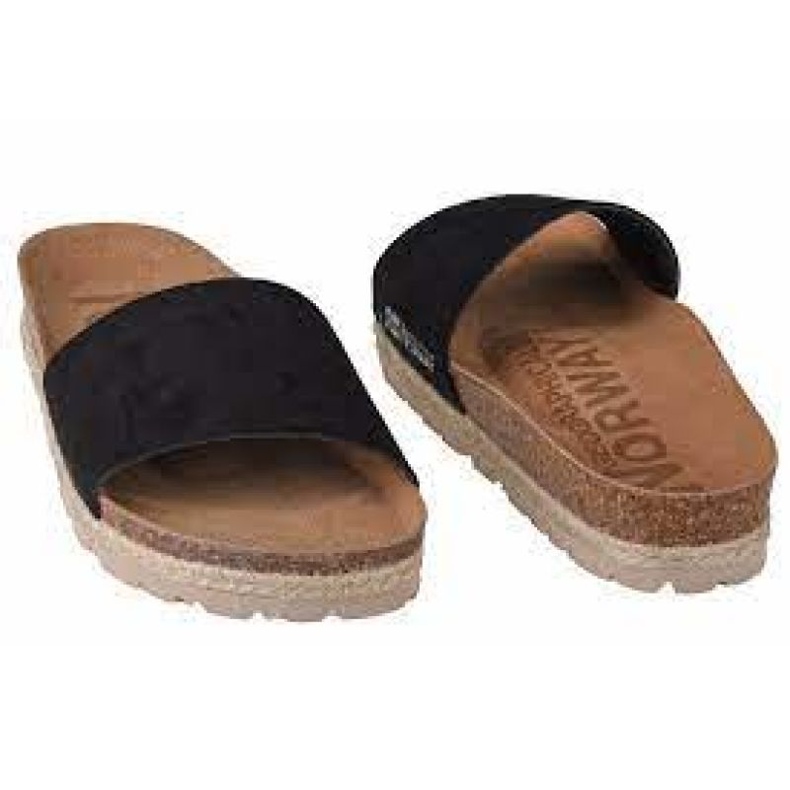 Geographical Norway Sandálias Geográficas da Noruega Baja Verano chinelos W GNW20406-01 preto