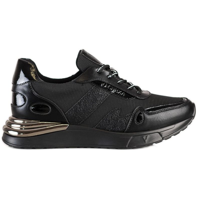 Tênis com glitter VINCEZA preto