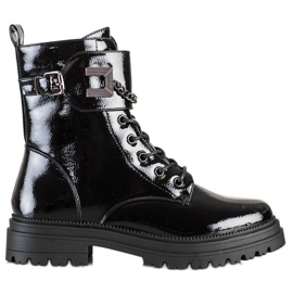 S. BARSKI Trabalhadores lacados com corrente S.BARSKI preto S. BARSKI Trabalhadores lacados com corrente S.BARSKI preto