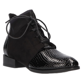 Botas femininas de couro Filippo preto DBT3034 / 21 BK Botas femininas de couro Filippo preto DBT3034 / 21 BK