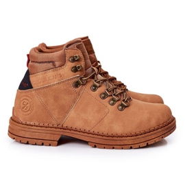 Sapatos de trekking masculino Cross Jeans EE1R4031C Camel castanho Sapatos de trekking masculino Cross Jeans EE1R4031C Camel castanho