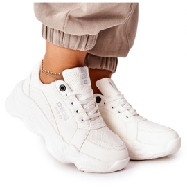 Sapatos esportivos femininos Memory Foam Big Star II274359 Branco