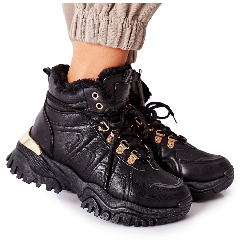 BM Armadilhas Hareshaw Black Isoladas Femininas preto