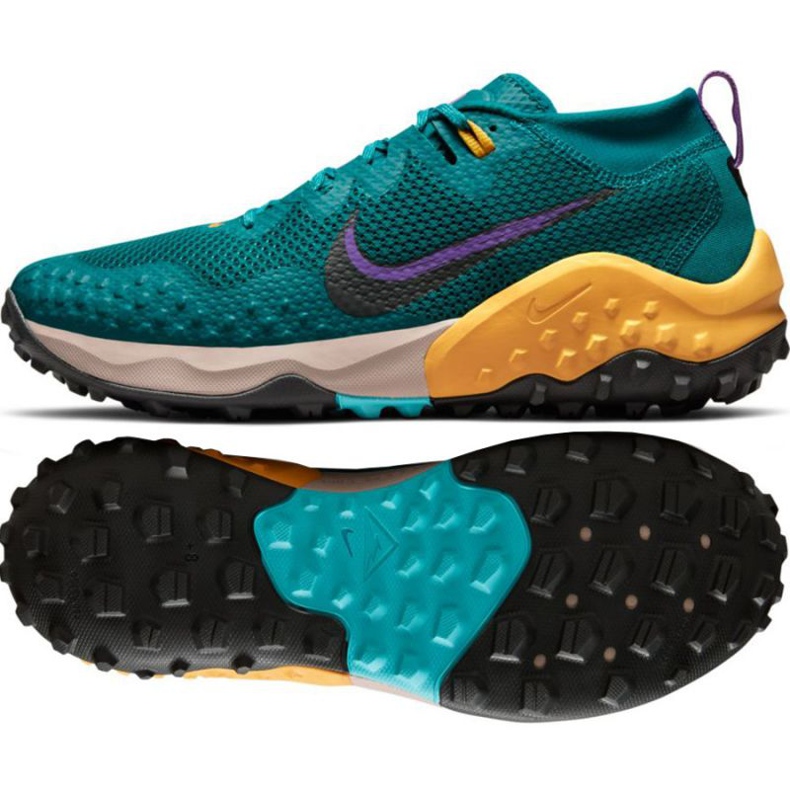 Tênis de corrida Nike Wildhorse 7 M CZ1856 300 verde