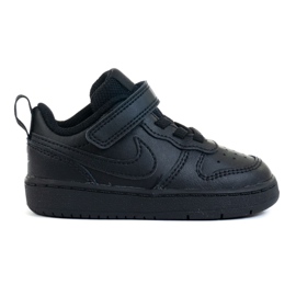 Sapatos Nike Court Borough Low 2 (TDV) Jr BQ5453-001 preto Sapatos Nike Court Borough Low 2 (TDV) Jr BQ5453-001 preto