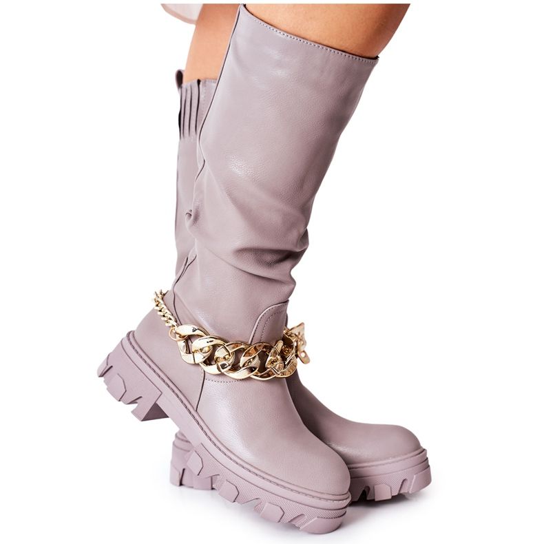 PB1 Botas Cecina Cinza