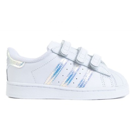 Tênis Adidas Superstar Cf I Jr FV3657 branco