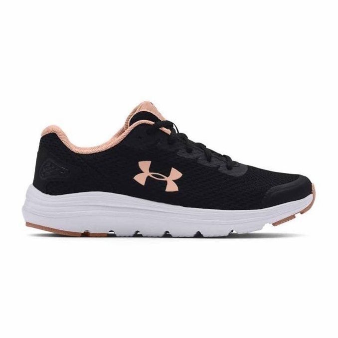 Under Armour Ua W Surge 2 W 3022605-004 sapatos preto rosa